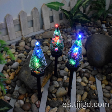 Luz de inserción del suelo del árbol de Navidad